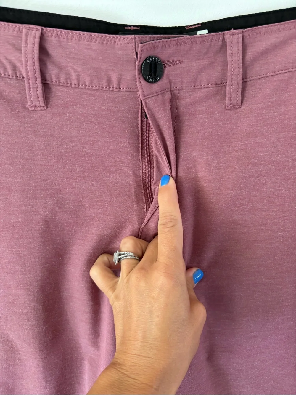 Salty Crew  Drifter 21 Hybrid Walkshort Short In Plum Stretch Performance Chino